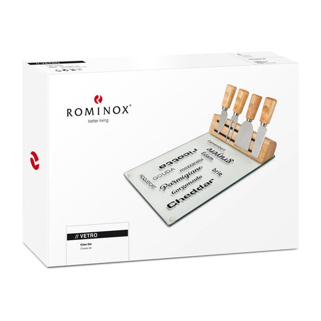 Set à fromages ROMINOX® //Vetro