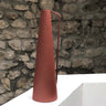 Vase conique en métal H36 cm - Tosca