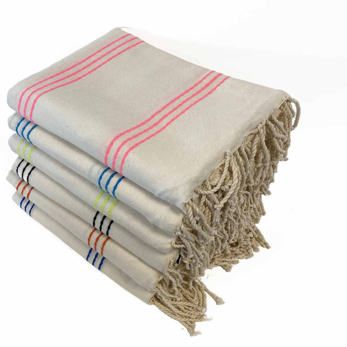 Fouta traditionnelle Calliope 100% coton