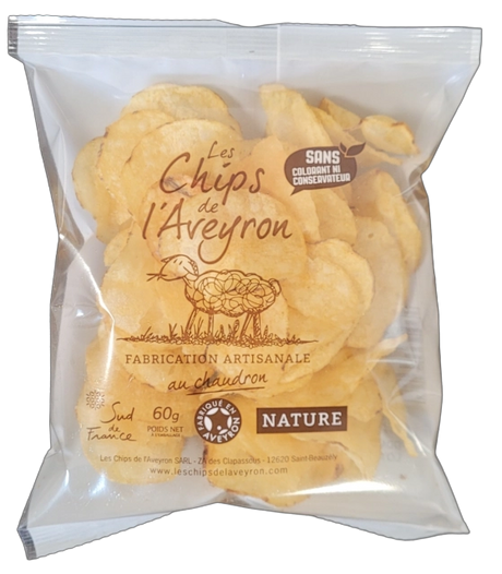 Chips artisanales Aveyron Nature