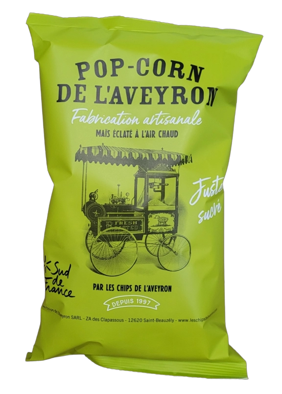 Popcorn artisanal Aveyron sucré