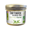 TARTINADE AU CHEVRE FRAIS PETIT POIS MENTHE